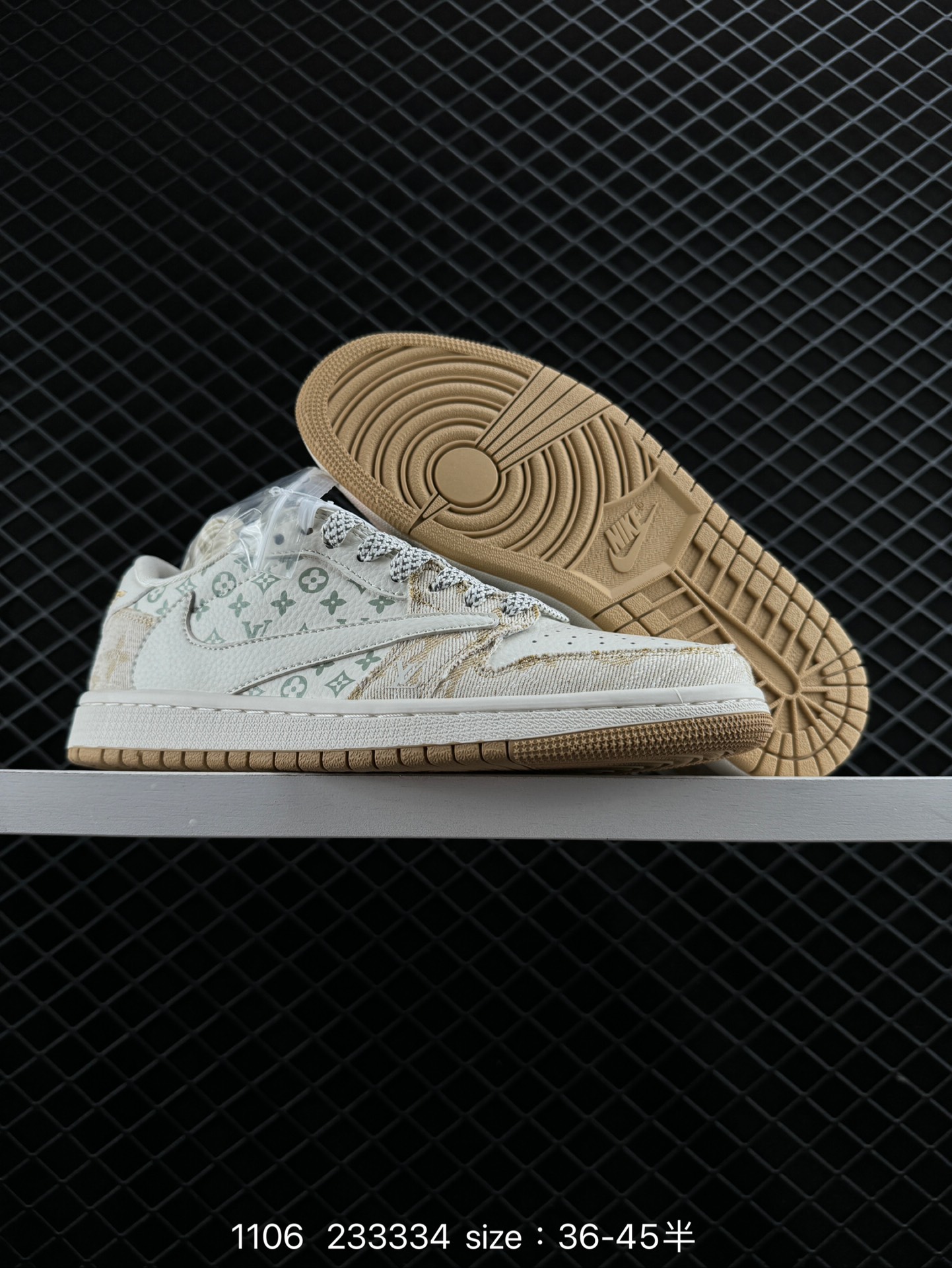 Travis Scott x Air Jordan 1 ” Reverse Mocha “